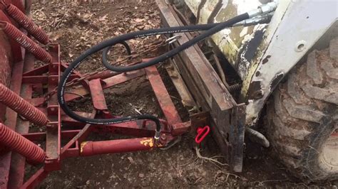 skid steer plow mount|homemade skid steer snow plow.